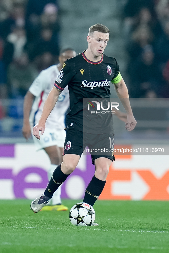 Lewis Ferguson of Bologna FC during the UEFA Champions League 2024/25 League Phase MD5 match between Bologna FC and LOSC Lille at Stadio Ren...