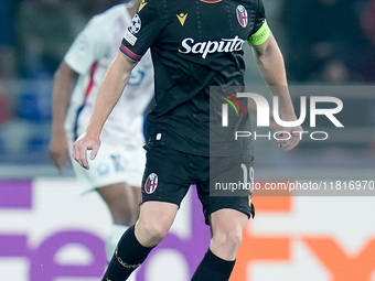 Lewis Ferguson of Bologna FC during the UEFA Champions League 2024/25 League Phase MD5 match between Bologna FC and LOSC Lille at Stadio Ren...