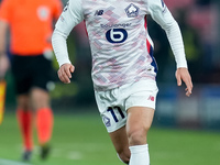 Osame Sahraoui of LOSC Lille during the UEFA Champions League 2024/25 League Phase MD5 match between Bologna FC and LOSC Lille at Stadio Ren...