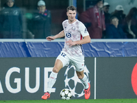 Thomas Meunier of LOSC Lille during the UEFA Champions League 2024/25 League Phase MD5 match between Bologna FC and LOSC Lille at Stadio Ren...