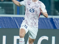 Thomas Meunier of LOSC Lille during the UEFA Champions League 2024/25 League Phase MD5 match between Bologna FC and LOSC Lille at Stadio Ren...