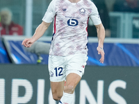 Thomas Meunier of LOSC Lille during the UEFA Champions League 2024/25 League Phase MD5 match between Bologna FC and LOSC Lille at Stadio Ren...