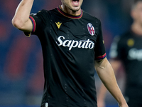 Remo Freuler of Bologna FC gestures during the UEFA Champions League 2024/25 League Phase MD5 match between Bologna FC and LOSC Lille at Sta...