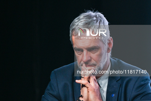 KRAKOW, POLAND - NOVEMBER 27:   
Pawel Poncyljusz, President of the Board at MindMade sp. z o.o., WB Group, participates in the panel discus...