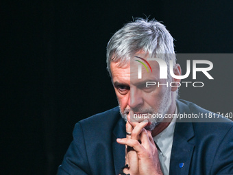 KRAKOW, POLAND - NOVEMBER 27:   
Pawel Poncyljusz, President of the Board at MindMade sp. z o.o., WB Group, participates in the panel discus...