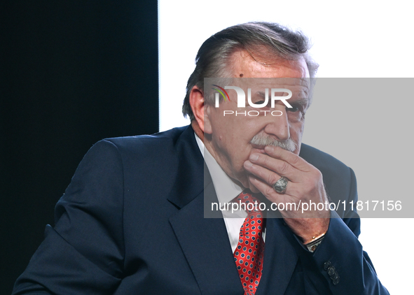 KRAKOW, POLAND - NOVEMBER 27:   
Leon Komornicki, retired Major General of the Polish Army, participates in the panel discussion 'Geopolitic...