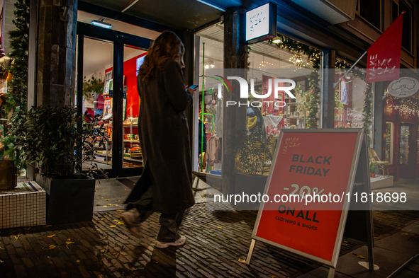 On Thursdays, the only day of the week when stores open until 9 PM, they are already ready with Black Friday deals in Nijmegen, on November...