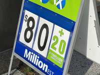 The $80 million Lotto Max jackpot in Toronto, Ontario, Canada, on November 27, 2024, has no winner, and $100 million is now available after...