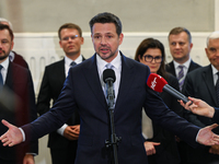 KRAKOW, POLAND - NOVEMBER 29:   
Rafal Trzaskowski, Mayor of Warsaw and the Civic Platform candidate for the 2025 Polish presidential electi...