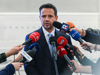 KRAKOW, POLAND - NOVEMBER 29:   
Rafal Trzaskowski, Mayor of Warsaw and the Civic Platform candidate for the 2025 Polish presidential electi...