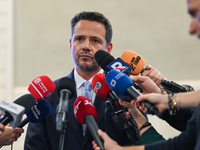 KRAKOW, POLAND - NOVEMBER 29:   
Rafal Trzaskowski, Mayor of Warsaw and the Civic Platform candidate for the 2025 Polish presidential electi...