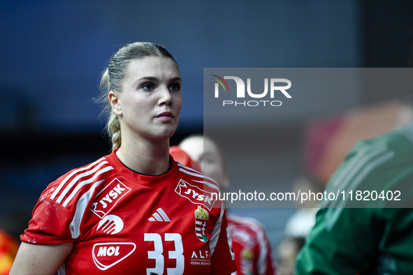 TOTH Nikolett participates in the Women's EHF EURO 2024, Hungary vs. Turkey, in Fonix Arena, Debrecen, on November 28, 2024 