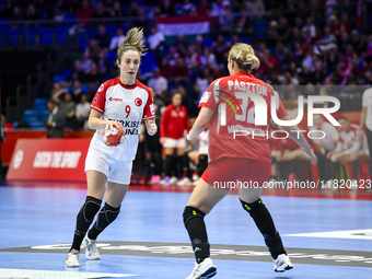 ISKIT-CALISKAN Asli participates in the Women's EHF EURO 2024 match between Hungary and Turkey at Fonix Arena in Debrecen, Hungary, on Novem...