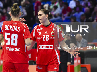 PAPP Nikoletta participates in the Women's EHF EURO 2024, Hungary versus Turkey, in Fonix Arena, Debrecen, on November 28, 2024 (