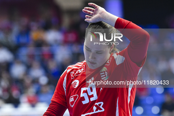 KUCZORA Csenge participates in the Women's EHF EURO 2024 match between Hungary and Turkey at Fonix Arena in Debrecen, Hungary, on November 2...