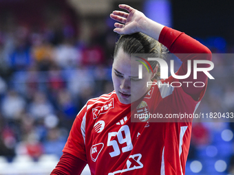 KUCZORA Csenge participates in the Women's EHF EURO 2024 match between Hungary and Turkey at Fonix Arena in Debrecen, Hungary, on November 2...