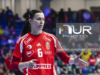 SZOLLOSI-SCHATZL Nadine participates in the Women's EHF EURO 2024, Hungary vs. Turkey, in Fonix Arena, Debrecen, on November 28, 2024 (