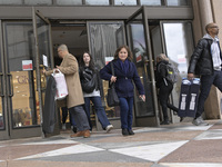 People in the United States shop for good products during the Black Friday deals in Washington, DC, USA, on November 29, 2024, at Macy's mal...