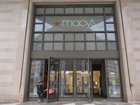 People in the United States shop for good products during the Black Friday deals in Washington, DC, USA, on November 29, 2024, at Macy's mal...