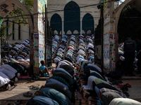 Muslims perform Jumma Prayer at Baitul Mukarram Mosque in Dhaka, Bangladesh, on November 27, 2024. (