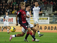 Mattia Felici (#97 Cagliari Calcio) participates in the Serie A TIM match between Cagliari Calcio and Hellas Verona FC in Italy on November...