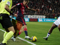 Mattia Felici (#97 Cagliari Calcio) participates in the Serie A TIM match between Cagliari Calcio and Hellas Verona FC in Italy on November...