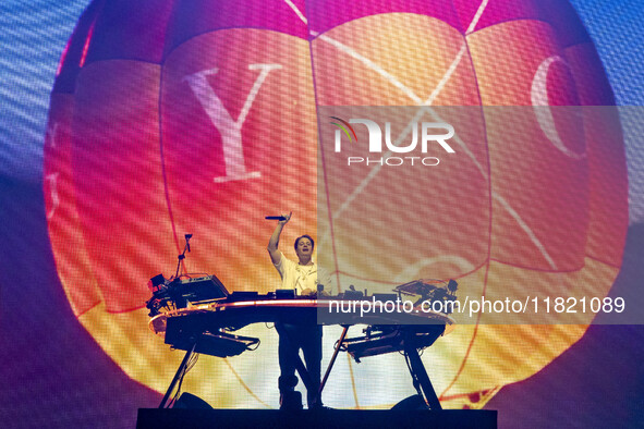 Norwegian DJ and record producer Kygo performs in concert at Unipol Forum in Milan, Italy, on November 29, 2024. 