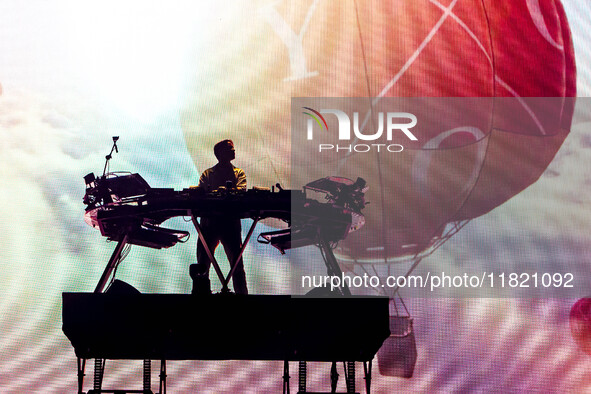 Norwegian DJ and record producer Kygo performs in concert at Unipol Forum in Milan, Italy, on November 29, 2024. 