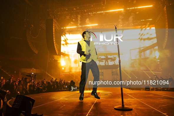 Norwegian DJ and record producer Kygo performs in concert at Unipol Forum in Milan, Italy, on November 29, 2024. 