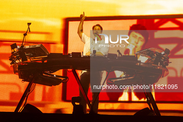 Norwegian DJ and record producer Kygo performs in concert at Unipol Forum in Milan, Italy, on November 29, 2024. 