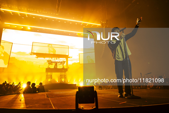 Norwegian DJ and record producer Kygo performs in concert at Unipol Forum in Milan, Italy, on November 29, 2024. 