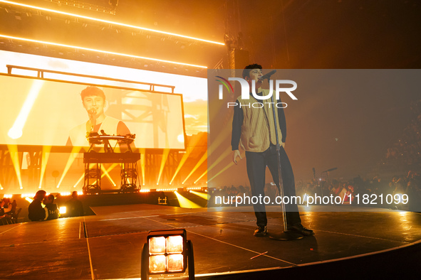 Norwegian DJ and record producer Kygo performs in concert at Unipol Forum in Milan, Italy, on November 29, 2024. 