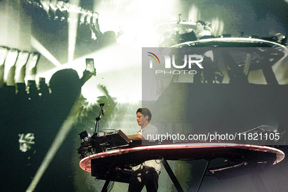 Norwegian DJ and record producer Kygo performs in concert at Unipol Forum in Milan, Italy, on November 29, 2024. 