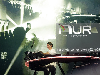 Norwegian DJ and record producer Kygo performs in concert at Unipol Forum in Milan, Italy, on November 29, 2024. (