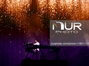 Norwegian DJ and record producer Kygo performs in concert at Unipol Forum in Milan, Italy, on November 29, 2024. (