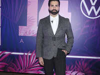 Alan Slim attends the pink carpet for the 14th anniversary of Estilo DF at General Prim 30 in Mexico City, Mexico, on November 28, 2024. (