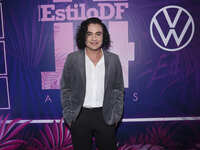 Cesar Loredo attends the pink carpet for the 14th anniversary of Estilo DF at General Prim 30 in Mexico City, Mexico, on November 28, 2024....