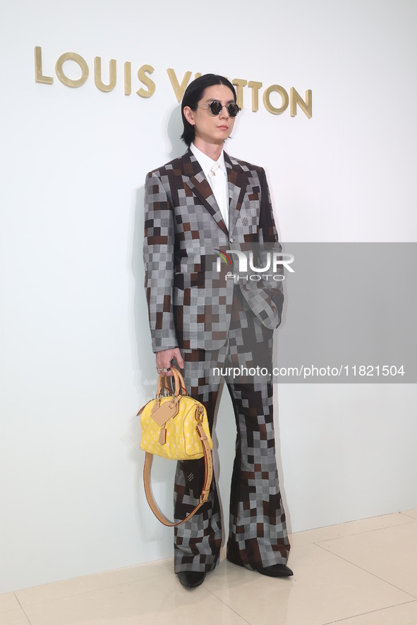 The opening ceremony of the Louis Vuitton flagship store takes place in Taipei, Taiwan province, China, on November 29, 2024. 