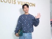 Taiwanese actor Patrick Shih attends the opening ceremony of the Louis Vuitton flagship store in Taipei, China, on November 29, 2024. (