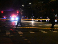 A pedestrian is struck by a vehicle in the Baychester neighborhood of Bronx, New York, United States, on November 30, 2024. At approximately...