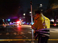 A pedestrian is struck by a vehicle in the Baychester neighborhood of Bronx, New York, United States, on November 30, 2024. At approximately...