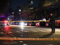 A pedestrian is struck by a vehicle in the Baychester neighborhood of Bronx, New York, United States, on November 30, 2024. At approximately...