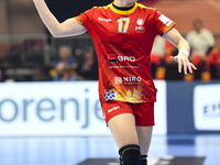 NECULA Ioana Rebeca participates in the match between Romania and Czechia during the Women's EHF EURO 2024 in Fonix Arena, Debrecen, on Nove...