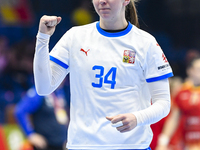 FRANKOVA Julie is in action during Romania vs. Czechia - Women's EHF EURO 2024, in Fonix Arena, Debrecen, on November 29, 2024 (