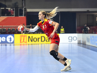 STOICA Angela Stefania is in action during the Romania vs. Czechia match at the Women's EHF EURO 2024 in Fonix Arena, Debrecen, on November...