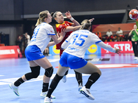 NECULA Ioana Rebeca participates in the match between Romania and Czechia during the Women's EHF EURO 2024 in Fonix Arena, Debrecen, on Nove...