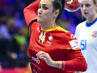 BAZALIU Bianca Maria is in action during the Romania vs. Czechia match at the Women's EHF EURO 2024 in Fonix Arena, Debrecen, on November 29...