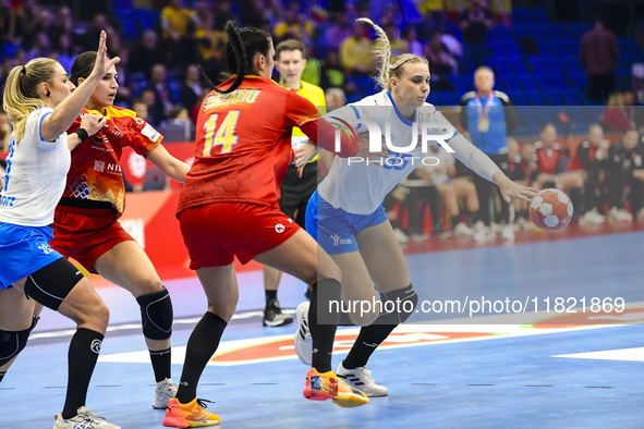 SMETKOVA Valerie participates in the match between Romania and Czechia during the Women's EHF EURO 2024 in Fonix Arena, Debrecen, on Novembe...