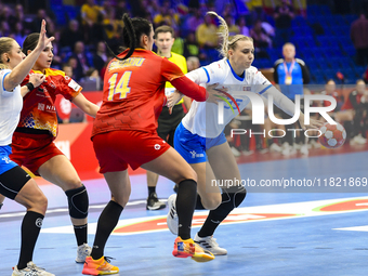 SMETKOVA Valerie participates in the match between Romania and Czechia during the Women's EHF EURO 2024 in Fonix Arena, Debrecen, on Novembe...