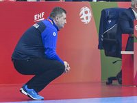 PERA Constantin Florentin participates in the match between Romania and Czechia during the Women's EHF EURO 2024 in Debrecen, Hungary, on No...